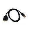 USB Datakabel / Lader - Apple iPhone, iPhone 3G, 3GS, iPod - Sort
