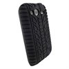 HTC Wildfire S iGadgitz Silikone Etui - Sort