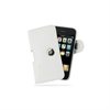 Apple iPhone 3G, 3GS PDair L�der Taske - Hvid