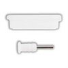 Anti-Dust Kit - iPhone 4, 4S, iPhone 3G, 3GS, iPod - Hvid