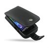 HTC Desire S PDair L�der Taske - Sort