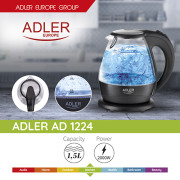 Adler AD 1224 Kedelglas 1.5L