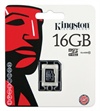 Kingston microSDHC Card w/o Adapter - 16GB
