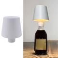 Touch Control Wine Bottle Light 3 Changing Color LED Lamp Bærbar bordlampe til bar, fest