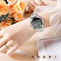 AK60 Stålrem + silikonerem Smart Watch til kvinder Sundhedsovervågning Bluetooth-opkald Smart Armbånd
