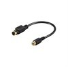 AV Kabel 4P mini-DIN / RCA - 0,2m