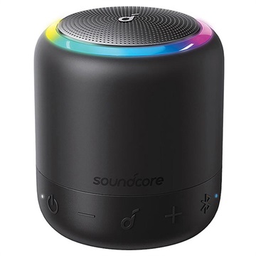 Anker SoundCore Mini 3 Pro Vandtæt Bluetooth-højtaler - Sort