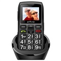 Artfone C1+ Mobiltelefon til Ældre med SOS - Dual SIM - Grå
