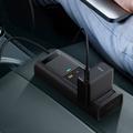 Baseus In-Car Inverter 150W & Biloplader - USB-C, USB-A - Sort