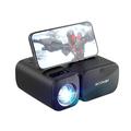 BlitzWolf BW-V3 Mini bærbar LED-projektor - WiFi, Bluetooth, 1080p - Sort