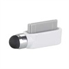 Mini Capacitive Stylus Pen - iPad, iPhone 3G, 3GS, iPhone 4, 4S - Hvid