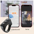 D01 Pro Bluetooth Fingertip Video Controller Tiktok Short Video Page Flipping Device Music Media Smart Clicker