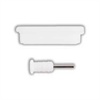 Anti-Dust Kit - iPhone 4, 4S, iPhone 3G, 3GS, iPod - Hvid