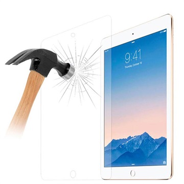 iPad Air 2 Skærmbeskyttelse Hærdet Glas med Arc Edge - 0.3mm, 9H (Open Box - Fantastisk stand) - Krystalklar