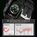F12 Smart Watch med 2,02" buet skærm og enkoder Bluetooth-opkald Smart armbånd med sundhedsovervågning - guld/lyserød