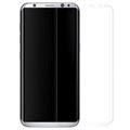 Full Coverage Samsung Galaxy S8 Hærdet glas skærmbeskyttelse - Gennemsigtig