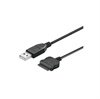 Goobay USB Datakabel - iPad, iPhone 4, 4S, iPhone 3G, 3GS, iPod - Sort