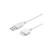 Goobay USB Datakabel - iPhone 4, 4S, iPhone 3G, 3GS, iPod - Hvid