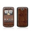 HTC Wildfire Dark Burlwood Skin 