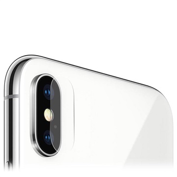 iPhone X / iPhone XS Hat Prince Kamera Linse Skærmbeskyttelse Hærdet Glas - 2 Stk.