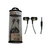 In Ear Stereo Headset - Sort / Kobber