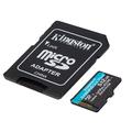 Kingston Canvas Go! Plus microSDXC-hukommelseskort med adapter SDCG3/512GB