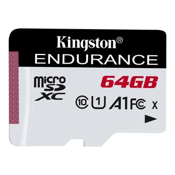 Kingston microSDXC-hukommelseskort med høj udholdenhed SDCE/64GB - 64GB