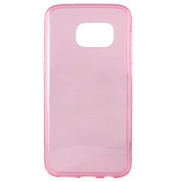 Samsung Galaxy S7 Ksix Flex TPU Cover - Pink