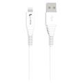 Lippa USB-A / Lightning-kabel 12W - 1 m - hvid