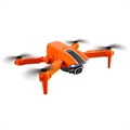 Mini Foldbar Drone med 4K Kamera & Fjernbetjening S65 - Orange