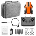 Mini Foldbar Drone med 4K Kamera & Fjernbetjening S65 - Orange