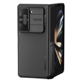 Samsung Galaxy Z Fold5 Nillkin CamShield Fold Hybrid Cover med Stativ - Sort