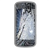 Nokia N97 LCD Display + Touch Glas Reparation - Sort