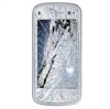 Nokia N97 LCD Display + Touch Glas Reparation - Hvid