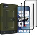 Nothing Phone (2a) Hofi Premium Pro+ Skærmbeskyttelse Hærdet Glas - 9H - 2 Stk. - Sort Kant