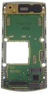 Nokia N80 UI Frame inkl. Board - S�lv