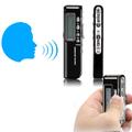 R10 8GB USB LCD-skærm Digital Audio Voice Recorder Diktafon MP3-afspiller