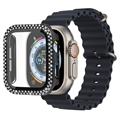 Rhinestone Dekorative Apple Watch Ultra Cover med Skærmbeskyttelse - 49mm