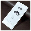 Rurihai 4D Full Size iPhone 6/6S Skærmbeskyttelse Hærdet Glas - 9H - Hvid