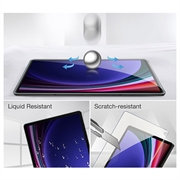 Samsung Galaxy Tab S9 Saii 3D Premium Skærmbeskyttelse Hærdet Glas - 9H - 2 Stk.