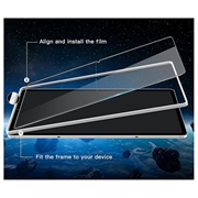 Samsung Galaxy Tab S9 Saii 3D Premium Skærmbeskyttelse Hærdet Glas - 9H - 2 Stk.