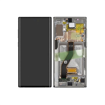 Samsung Galaxy Note10+ Skærm & Frontcover GH82-20838C - Sølv