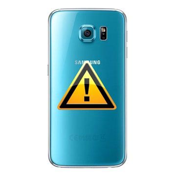 Samsung Galaxy S6 Bag Cover Reparation - Blå