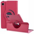 Samsung Galaxy Tab A9 360 Roterende Folio Cover - Hot pink
