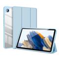 Samsung Galaxy Tab A9 Dux Ducis Toby Tri-Fold Smart Folio Cover - Babyblå