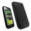 Samsung Galaxy S iGadgitz Tyre Tread Design Silikone Taske - Sort