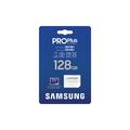 Samsung Pro Plus microSDXC-hukommelseskort med SD-adapter MB-MD128SA/EU - 128 GB