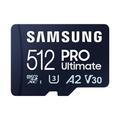 Samsung Pro Ultimate MicroSDXC-hukommelseskort med SD-adapter MB-MY512SA/WW - 512 GB