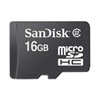 SanDisk Micro SDHC Kort - 16GB Class 2