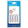 Sanyo Eneloop AAA Batteri & Sanyo MQN04 Lader